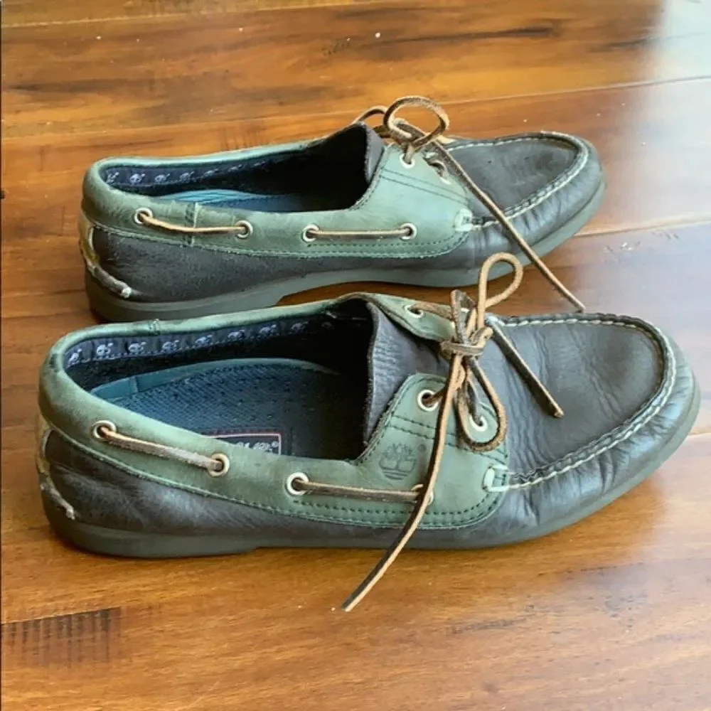 TIMBERLAND Leather Boat Shoes Loafers